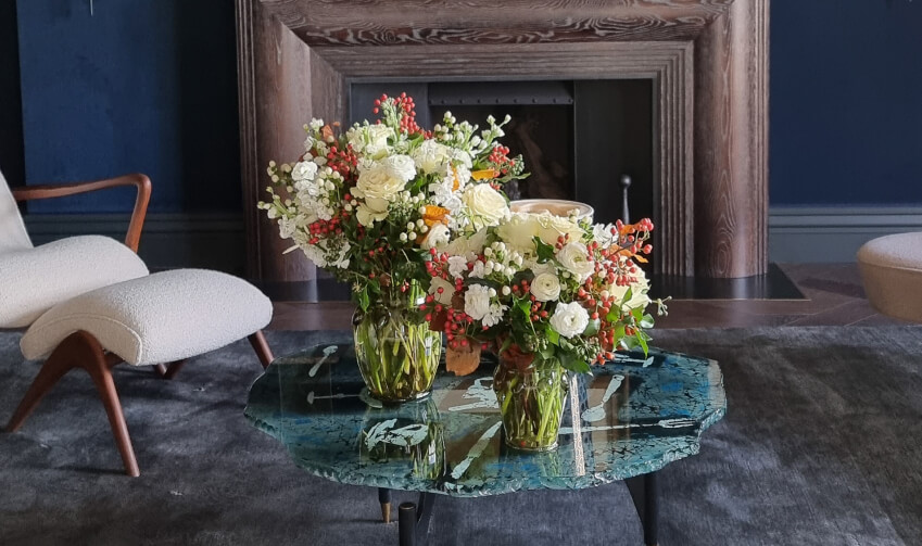 Private residence flowers - Belgravia